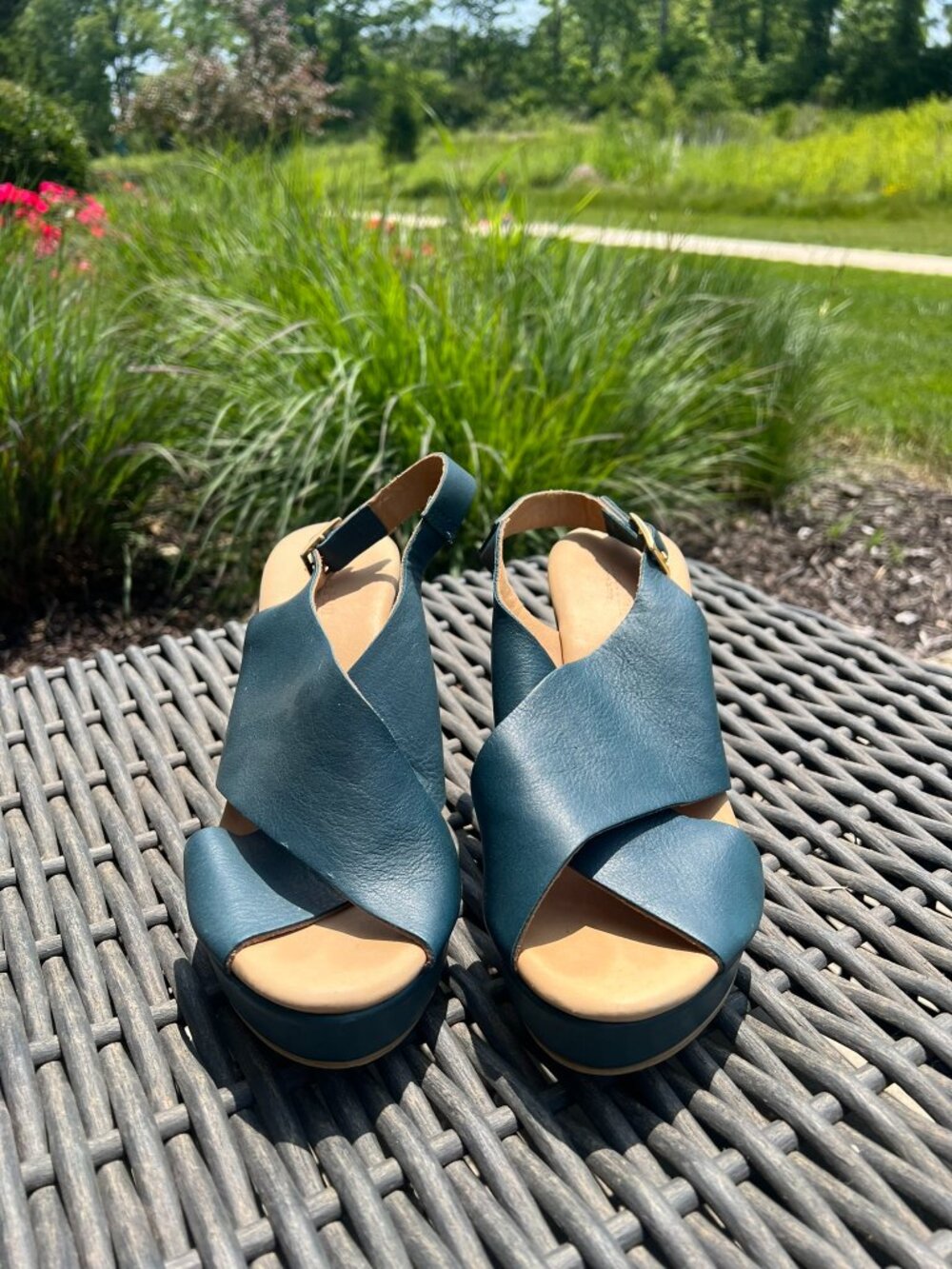 Garnet Hill Wedge Sandal